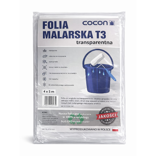 Folia Malarska T3 COCON 4x5 m