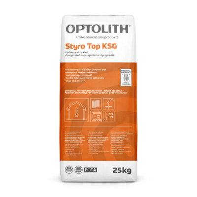Klej do Styropianu i Siatki Optolith Styro Top KSG 25 kg