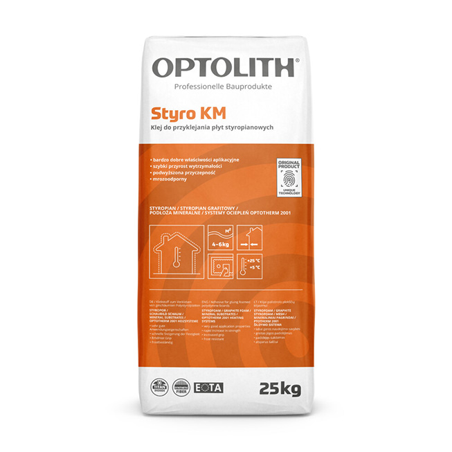 Klej do Styropianu Optolith Styro KM 25 kg