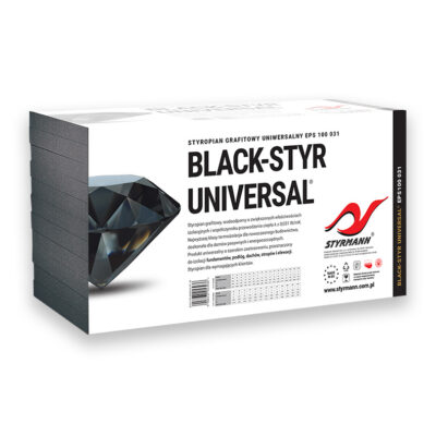 Styropian Grafitowy EPS 100 031 BLACK-STYR Universal