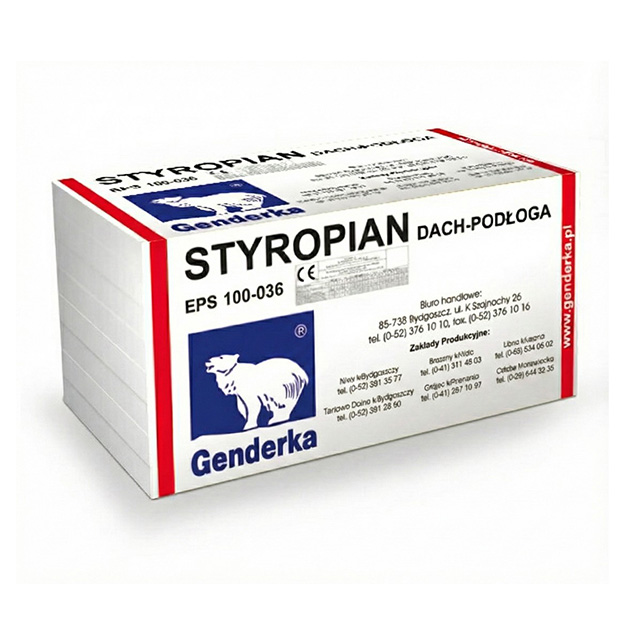 Styropian Podłogowy Genderka EPS 100 036