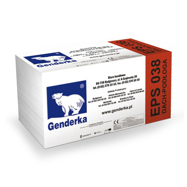 Styropian Podłogowy Genderka EPS 80 038