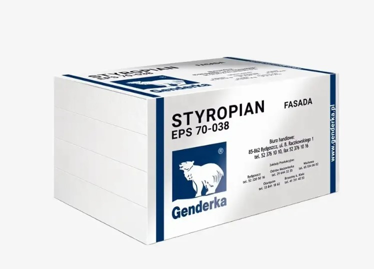 Styropian Genderka EPS 70-038 Fasada 1 Styropian Genderka EPS 70-038 Fasada
